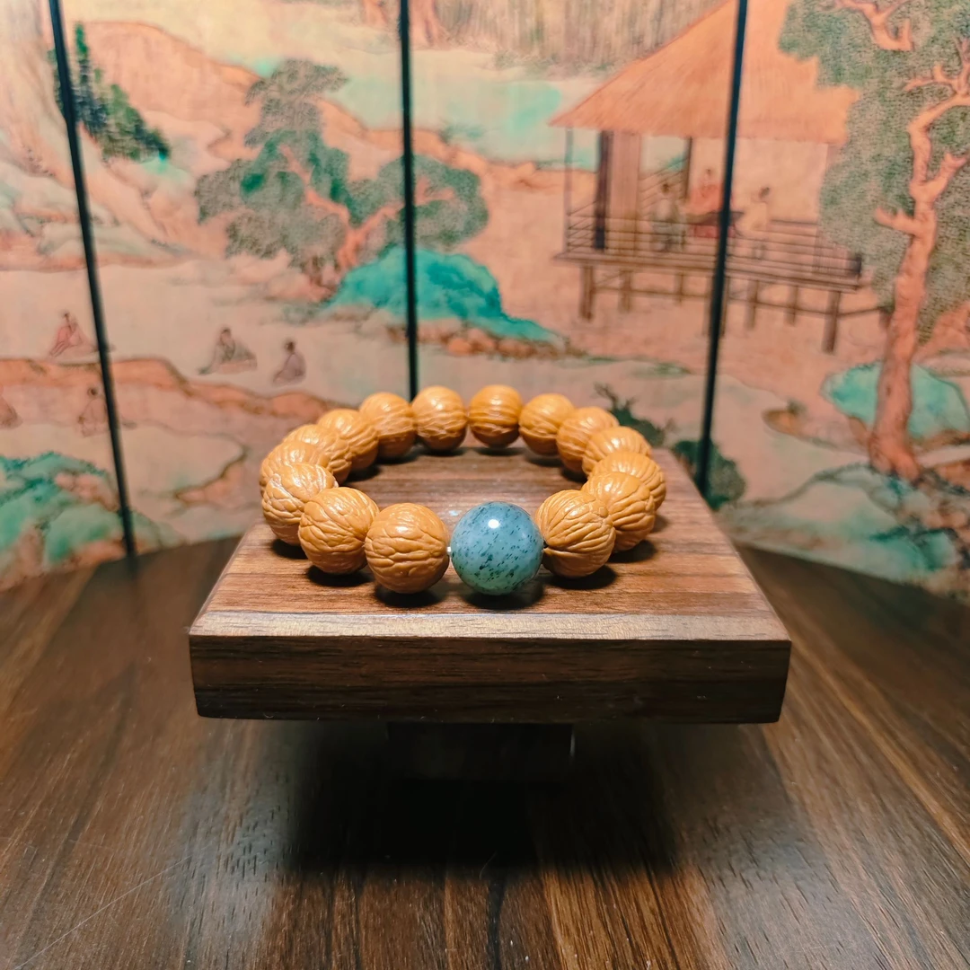 X和田玉猴头手串