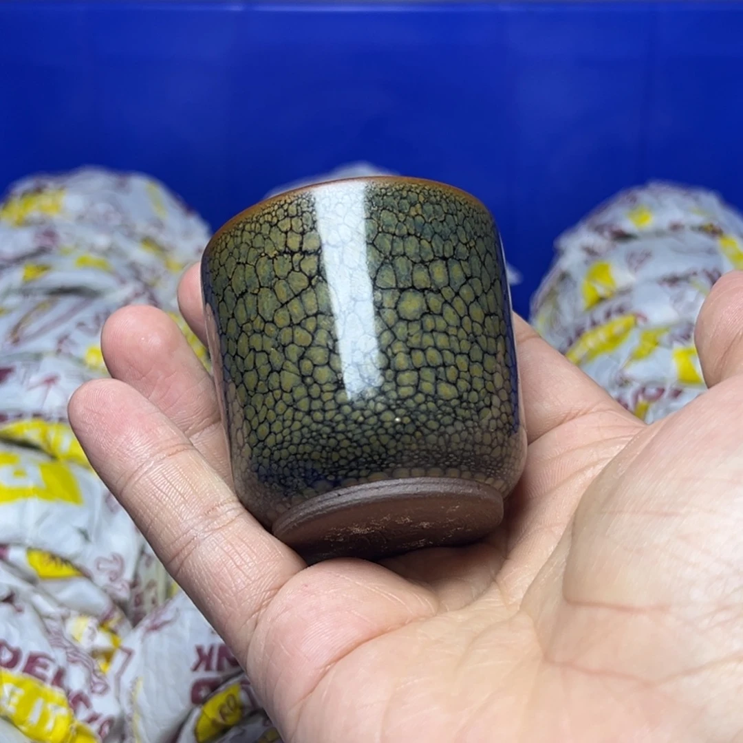 用***鼎茶盏建阳建盏喝茶主人杯