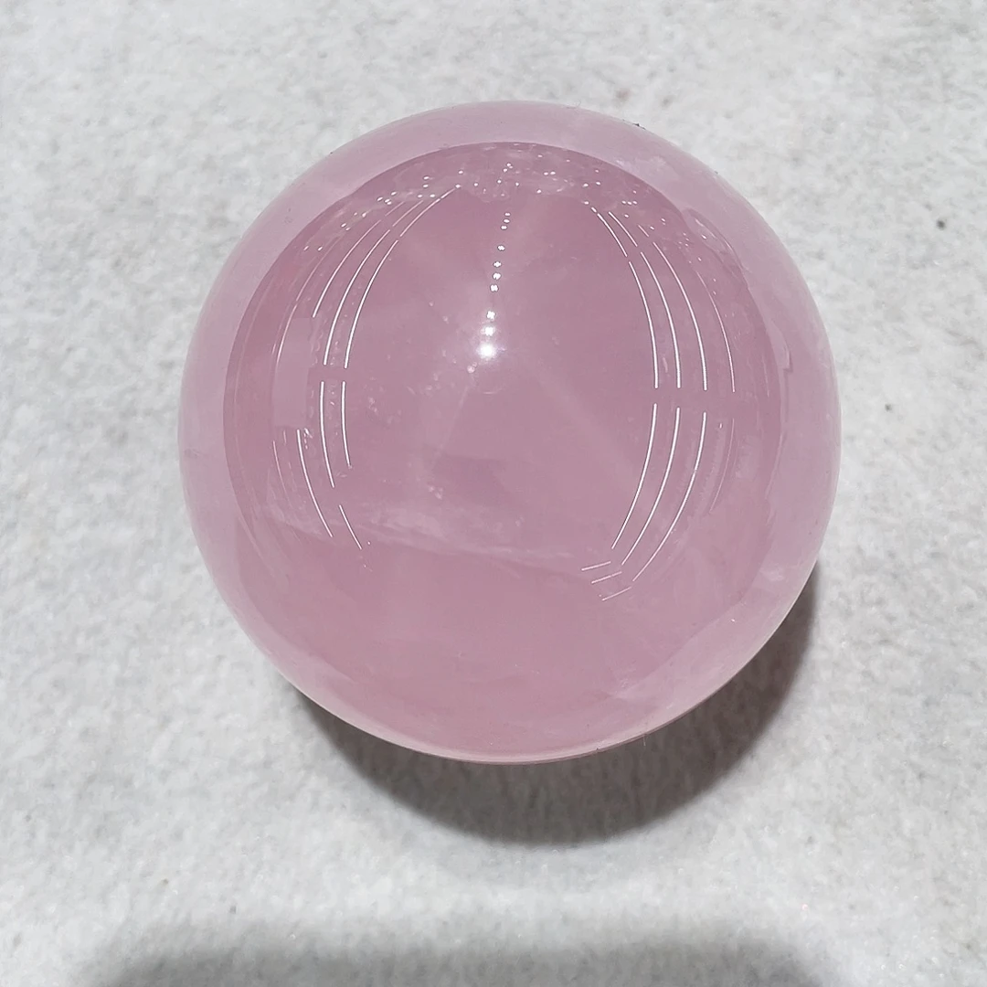 水晶未镶嵌珠宝半成品直径约5.5厘米左右