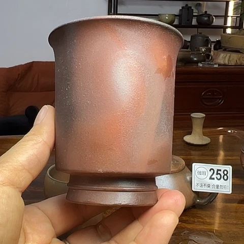 戬谷龙窑柴烧茶杯27
