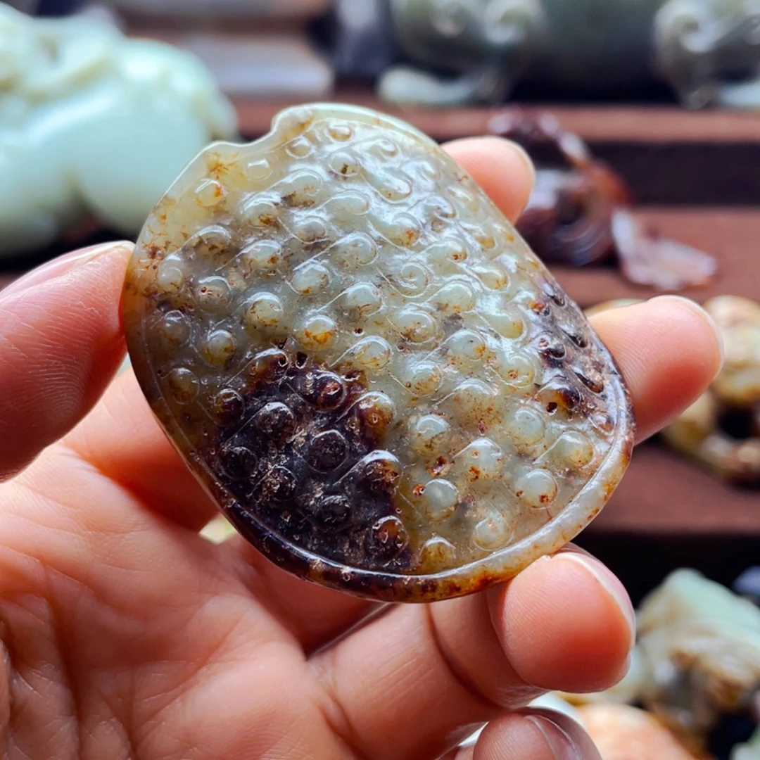 吊坠白玉菩提摆件