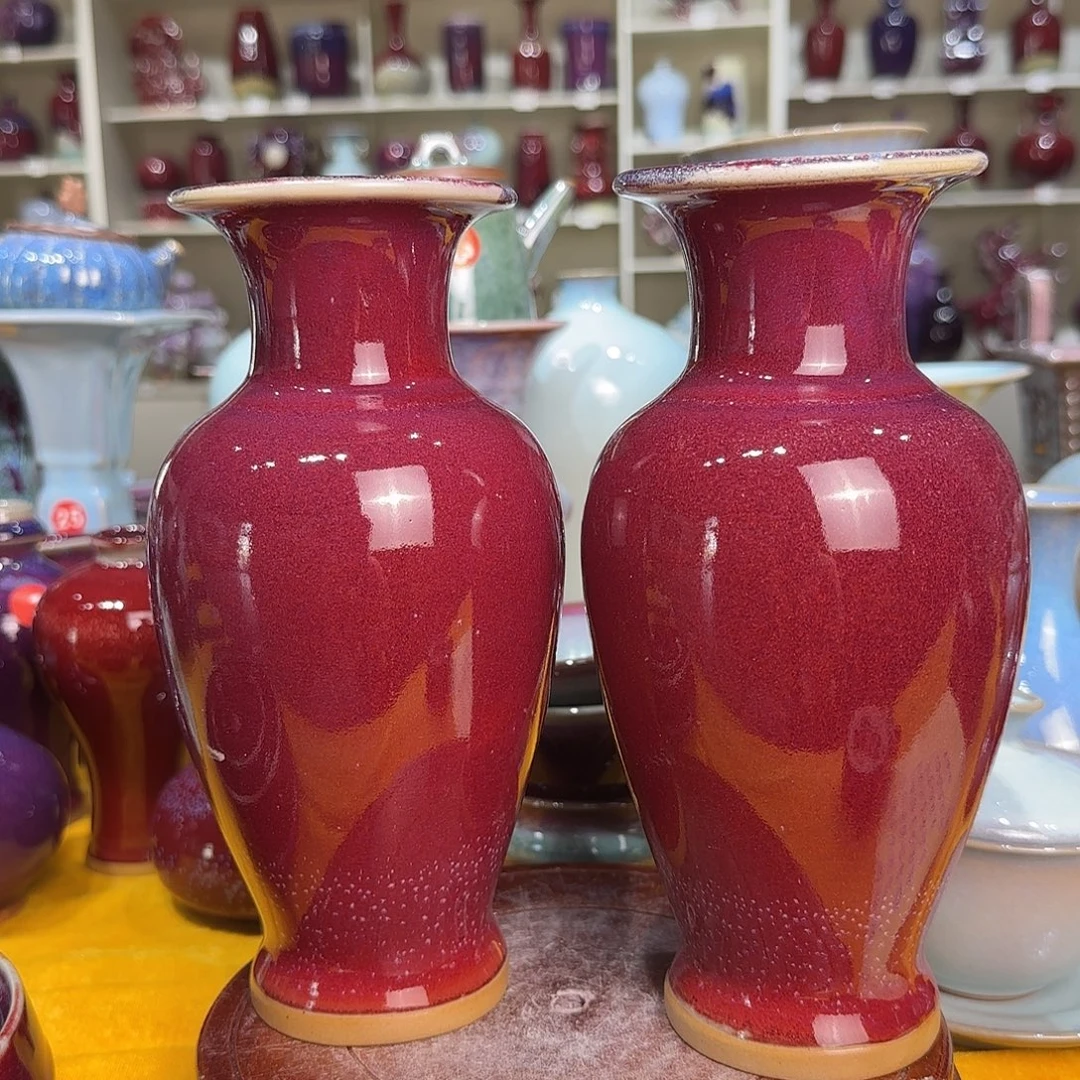 H***W瓷摆件郑家钧窑摆件