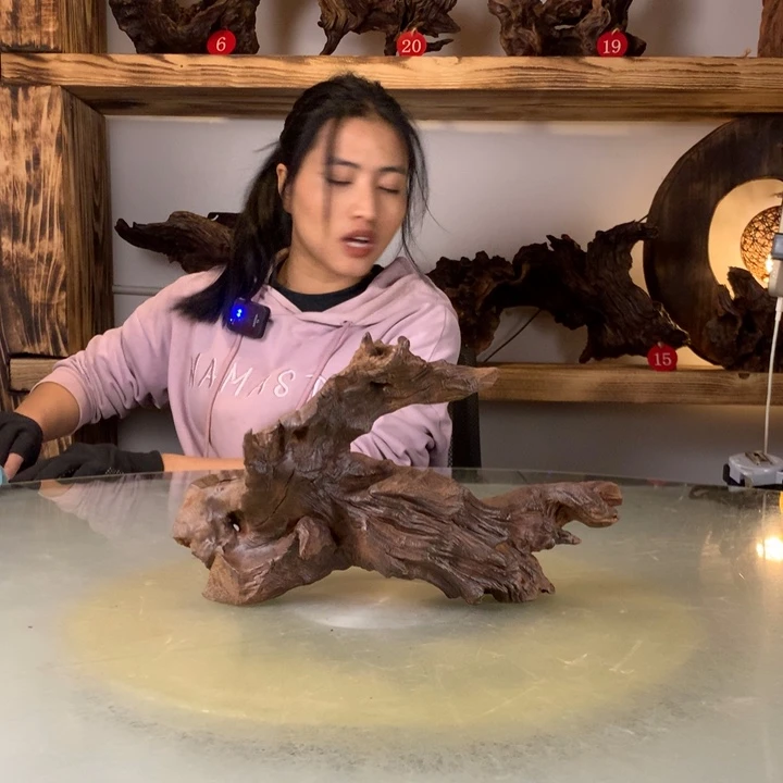 小***满天然的云南紫柚木会黄水