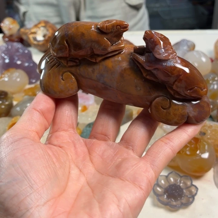 未镶嵌吊坠(不含链)玛瑙/玉髓