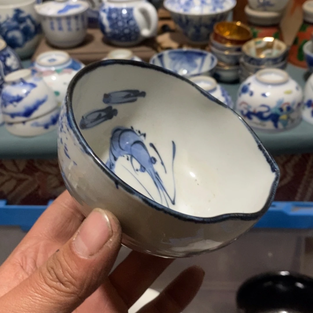 瓷片舶来瓷器满28包邮当日凑单