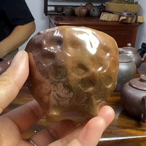 戬谷龙窑柴烧茶杯1