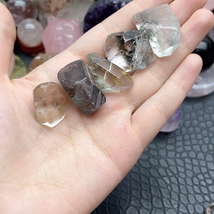 珠宝半成品水晶未镶嵌6幽灵随行