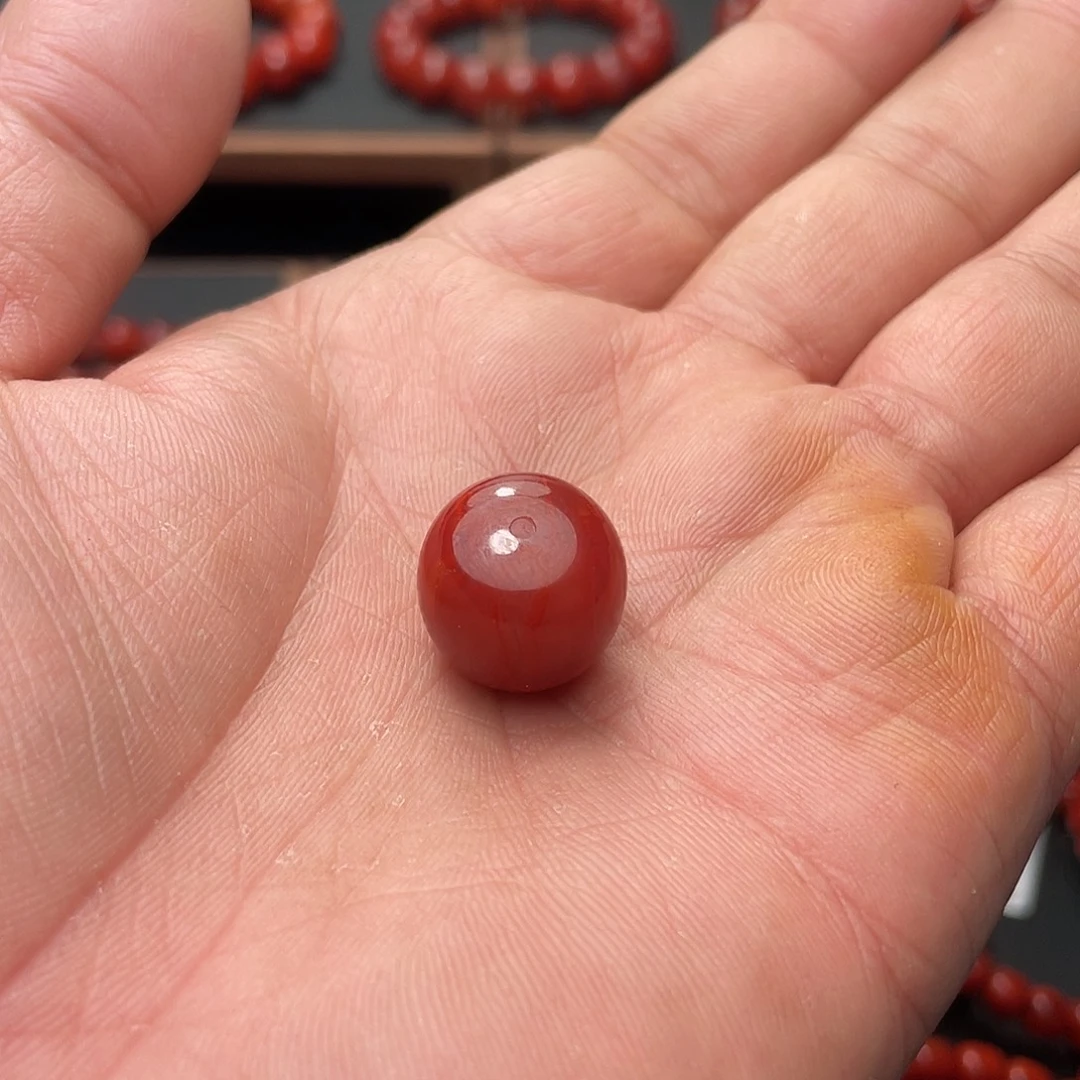 南红玛瑙未镶嵌单珠