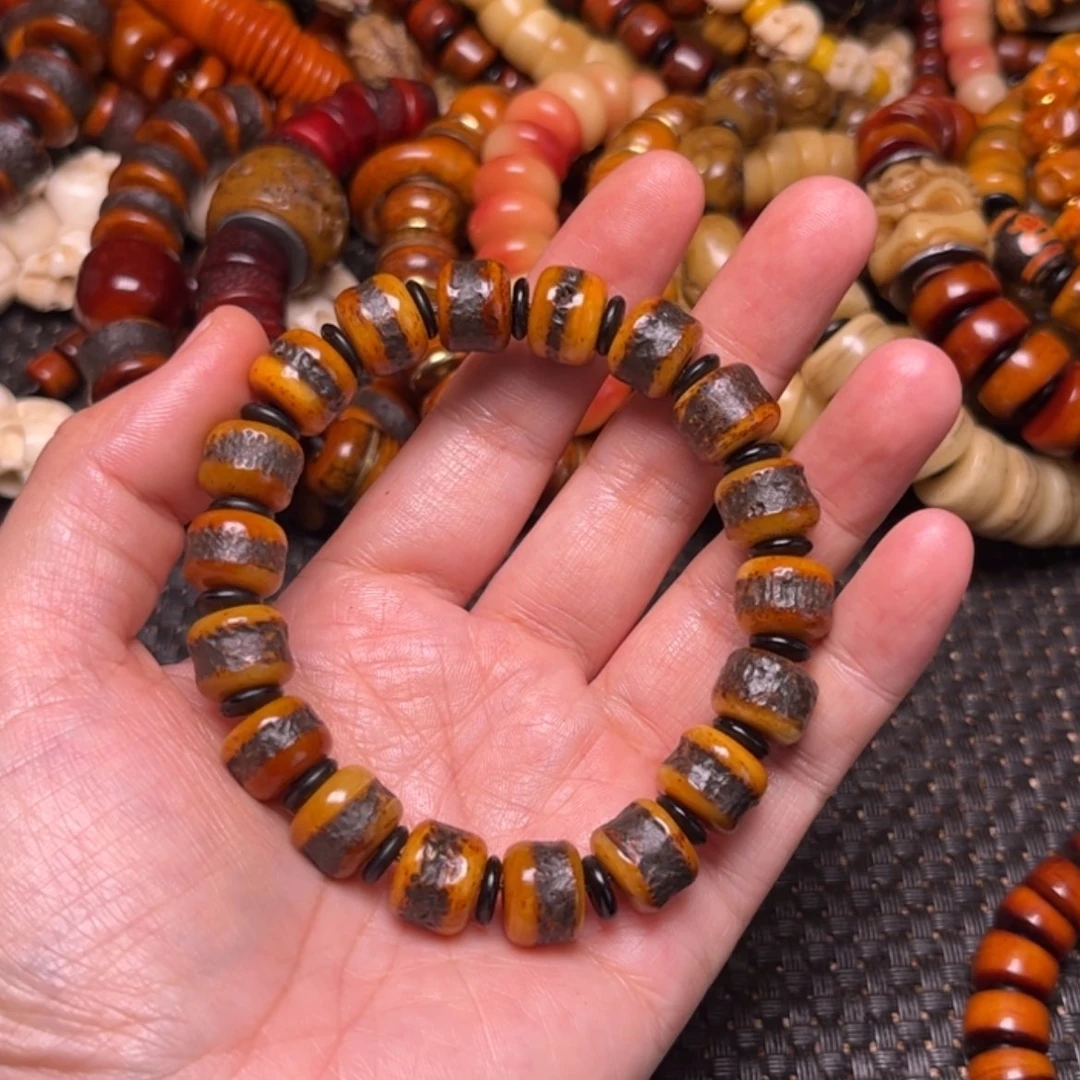 【闪购商品】牛骨手串/手链牛骨12×18颗