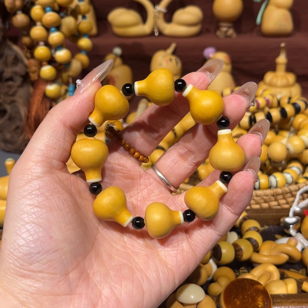 稻****蕉骨料镶口独霸手串