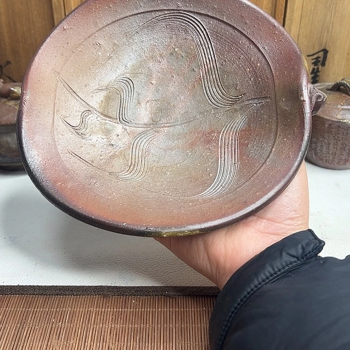 备前烧，岩本哲也壶承，