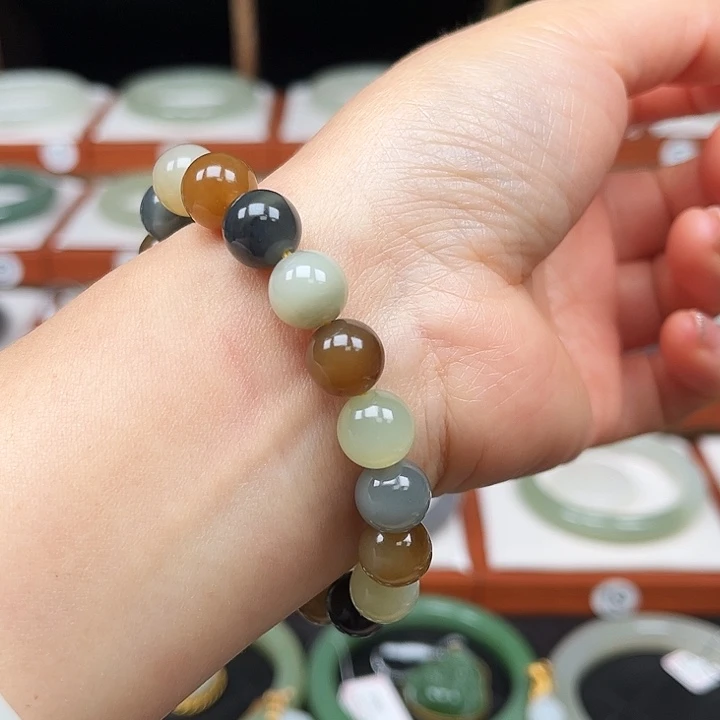 和田玉手链未镶嵌