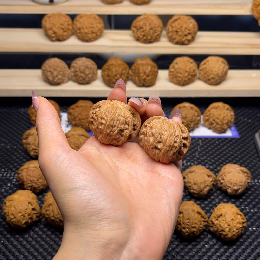 文玩核桃把件L*磨盘39