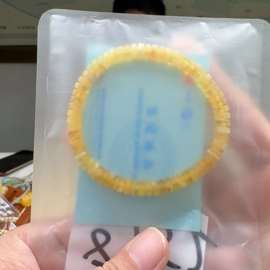 手链琥珀未镶嵌蜜蜡手串
