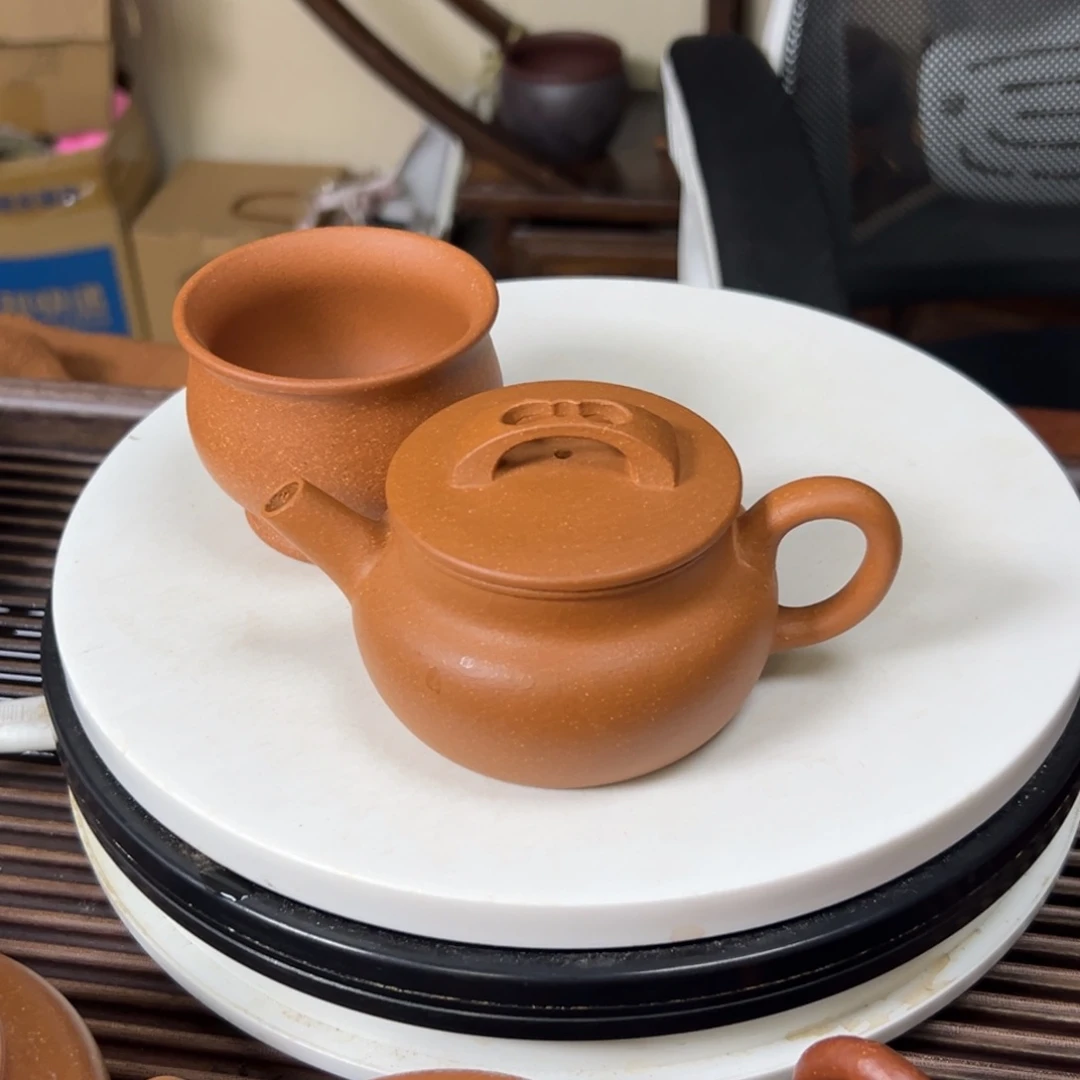 J***e茶壶紫砂黄将破汉瓦160