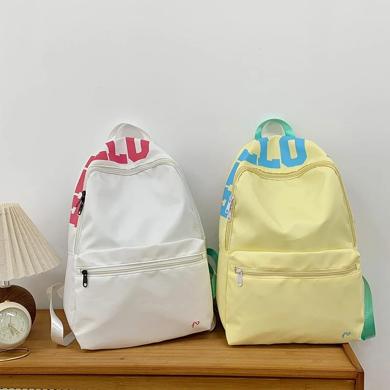 新品巴拉巴拉2025韩版新款字母幼儿园书包男女孩儿童背包时尚休闲