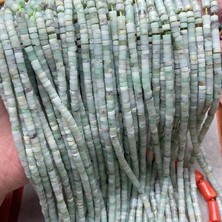 玛瑙/玉髓合金珠宝半成品一条4mm澳洲玉隔片