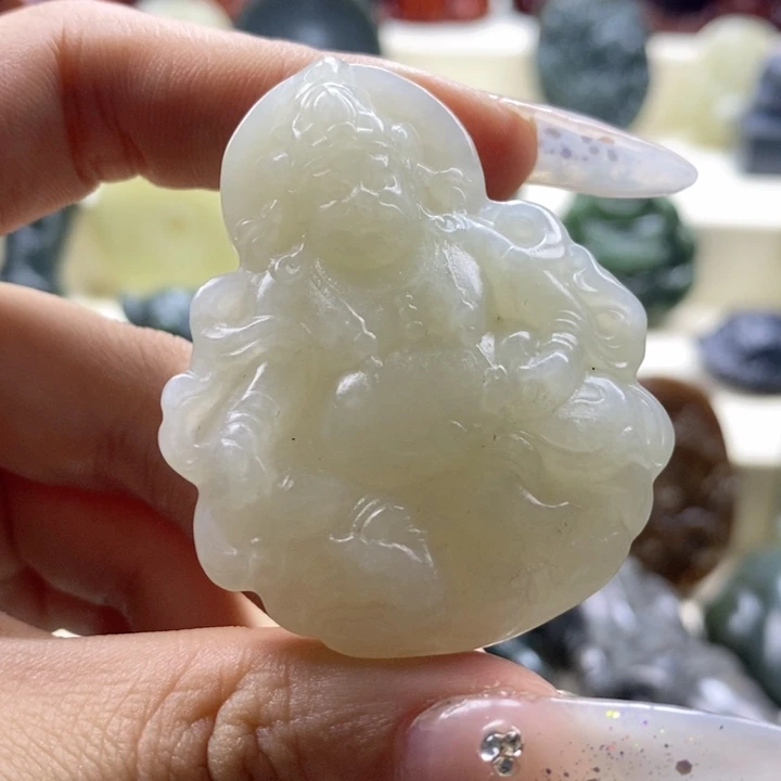 和田玉颈饰未镶嵌