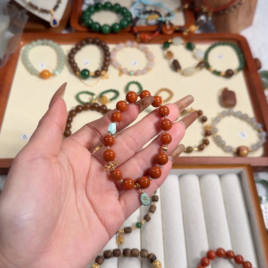 和田玉手串未镶嵌凌*某