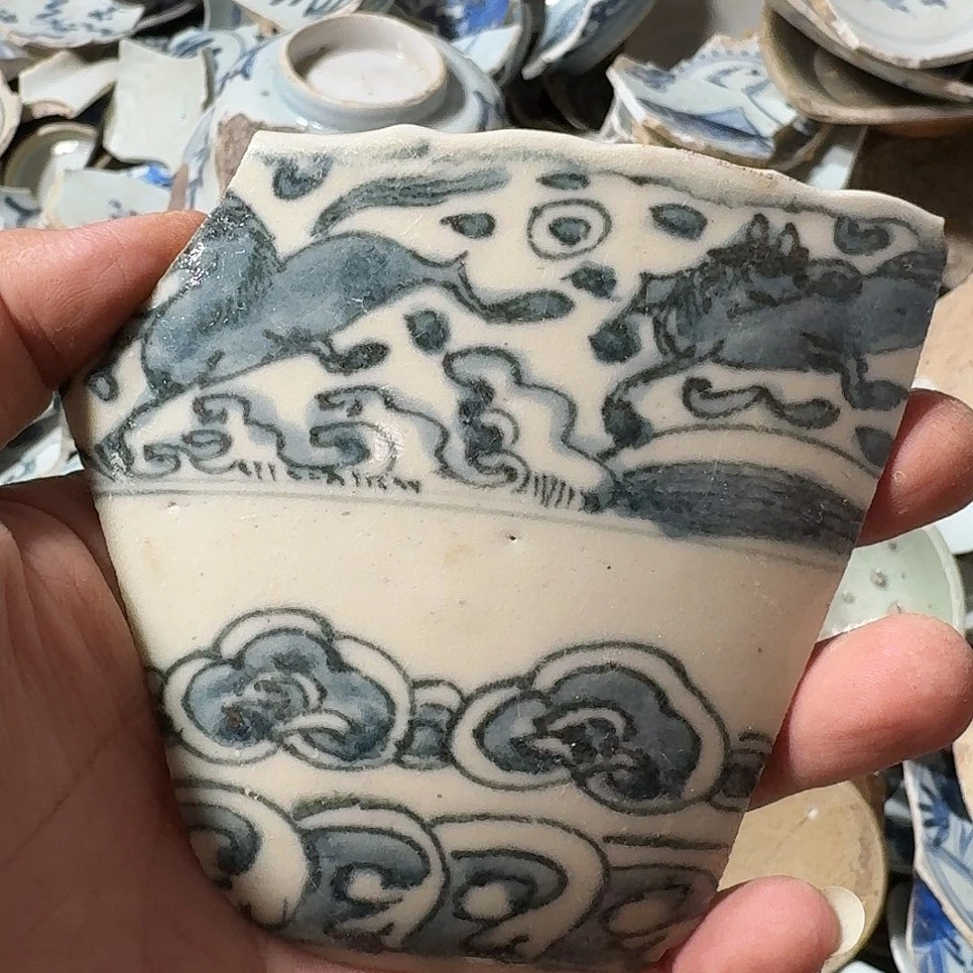 瓷片瓷片标本，顺丰包邮