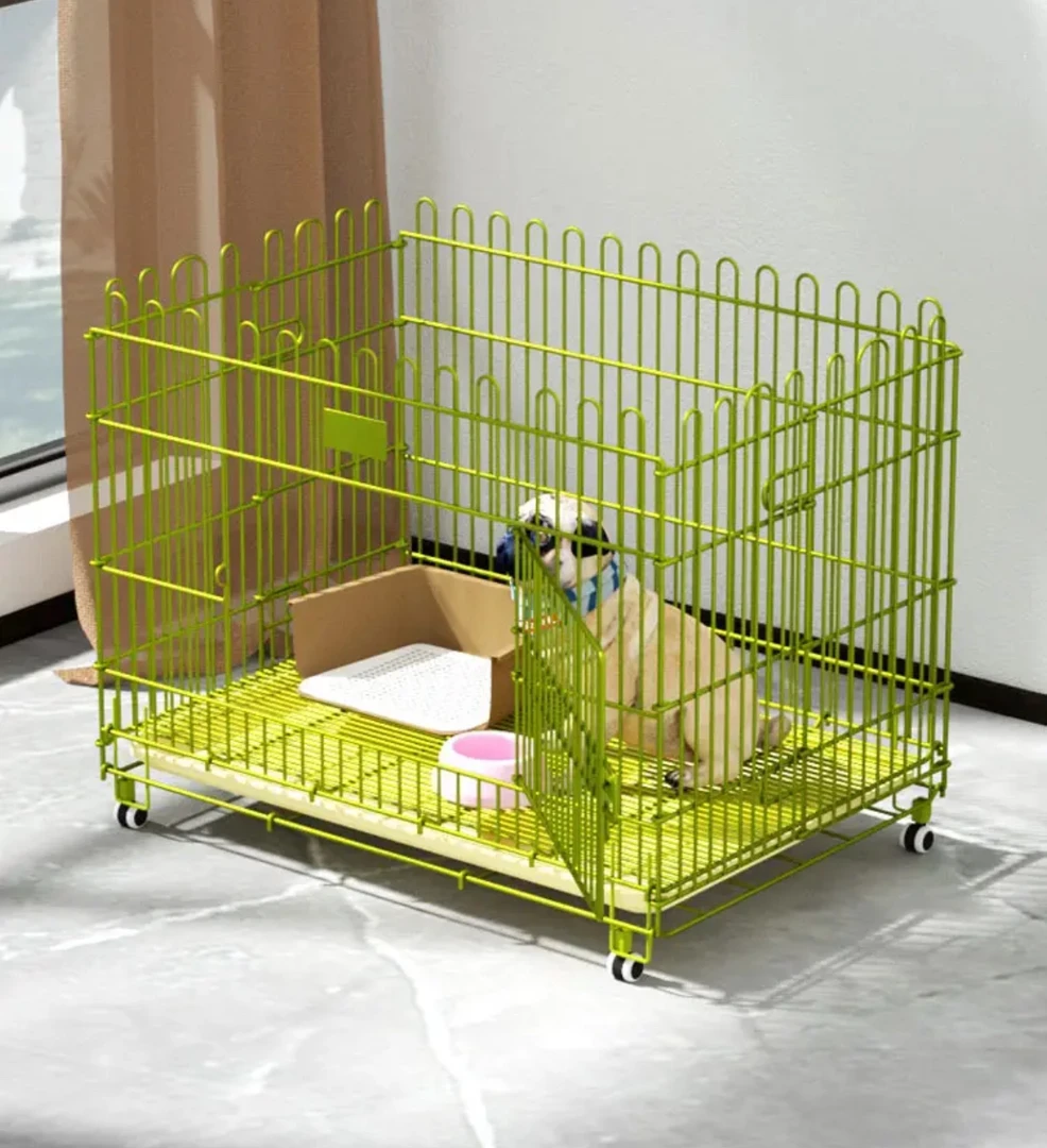 狗笼子大型犬中型带厕所分离室内金毛边牧拉布拉多专用特大号狗笼