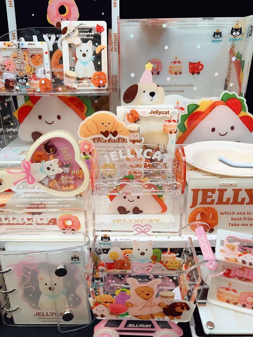 米色JC亚克力制品周边组装diy亚克力贴片冰箱贴立牌等