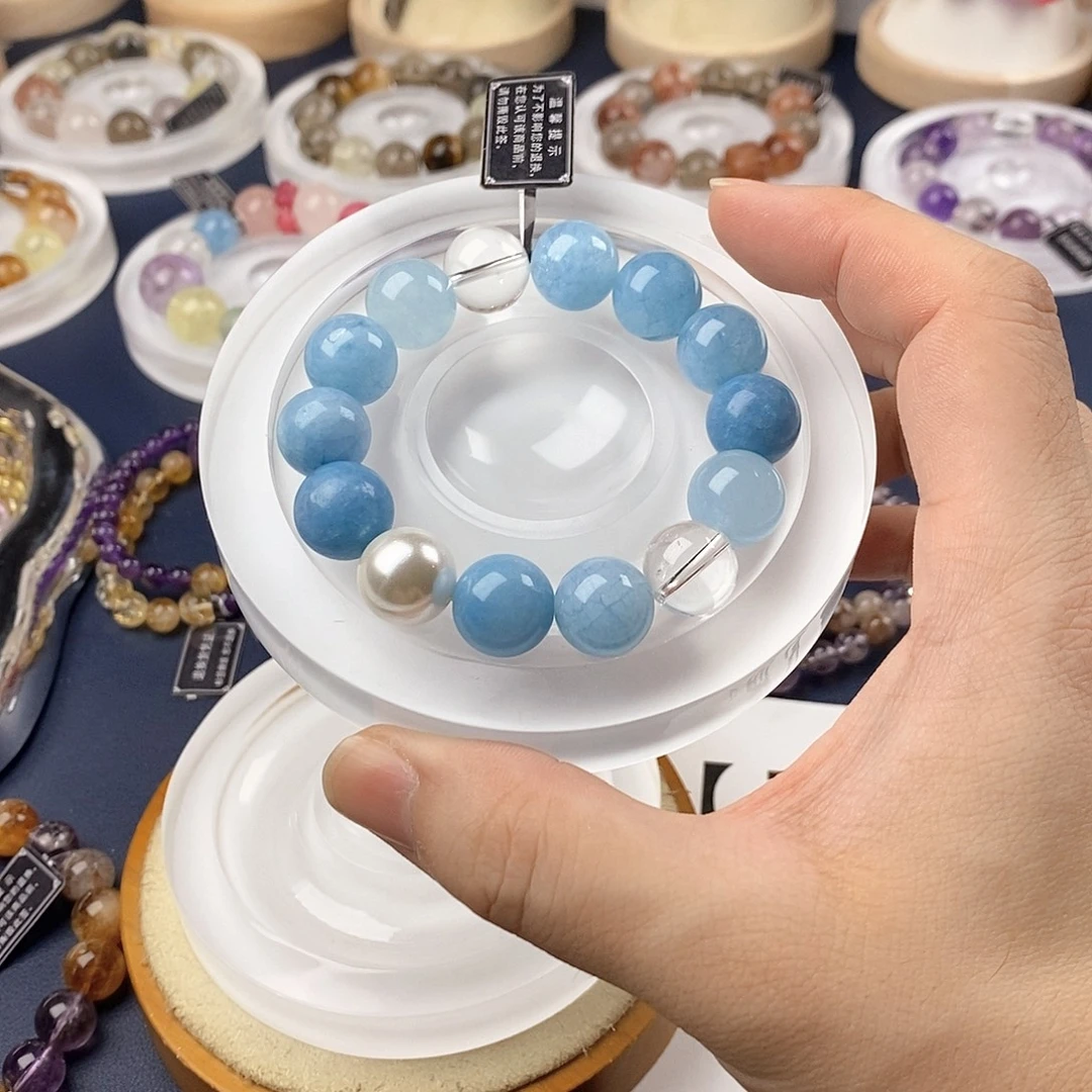 银S925镶嵌手链水晶