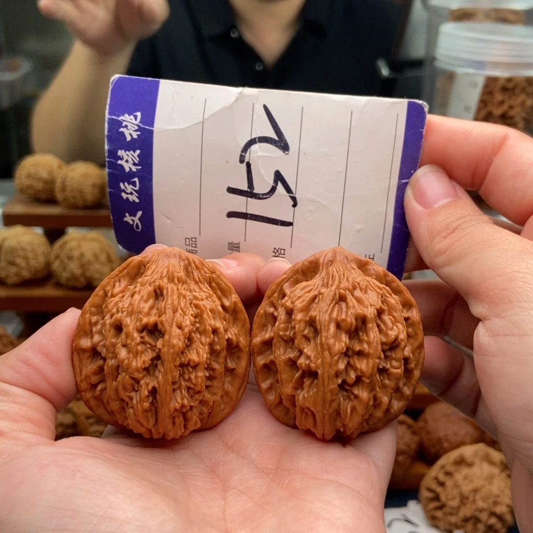 把件文玩核桃42虎头