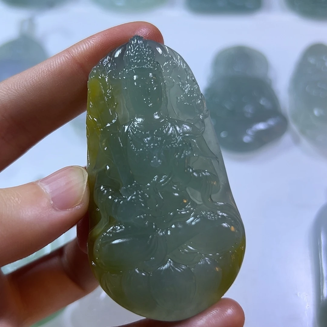 定制翡翠未镶嵌挂件