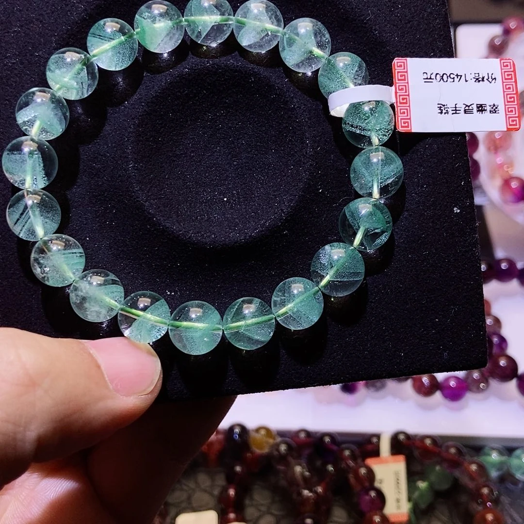 未镶嵌手链水晶翠幽灵10