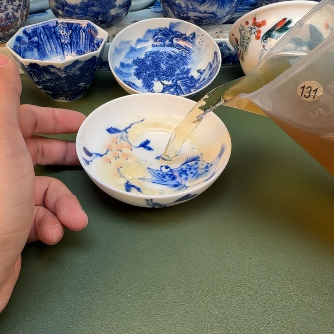 纯手工纯手绘茶具石头82