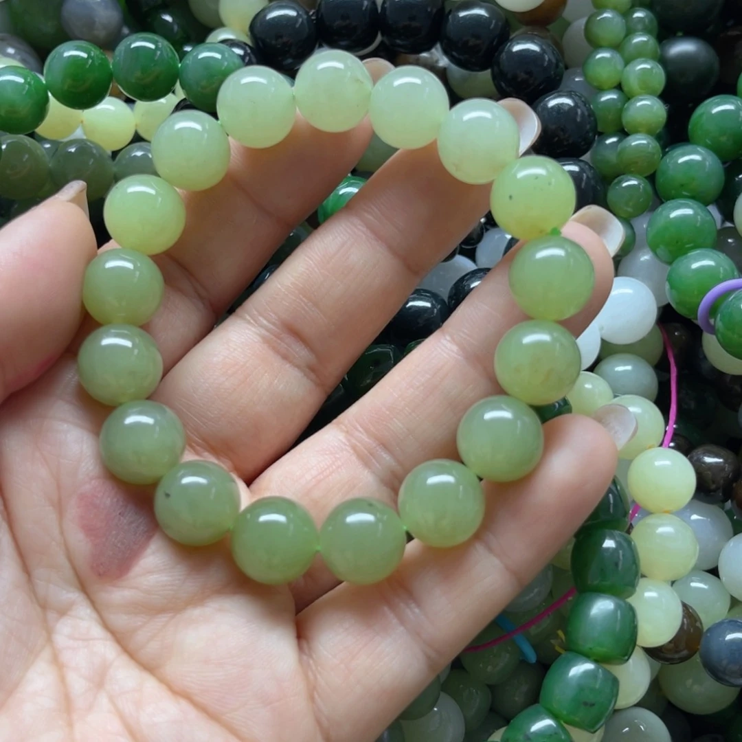 和田玉手链未镶嵌