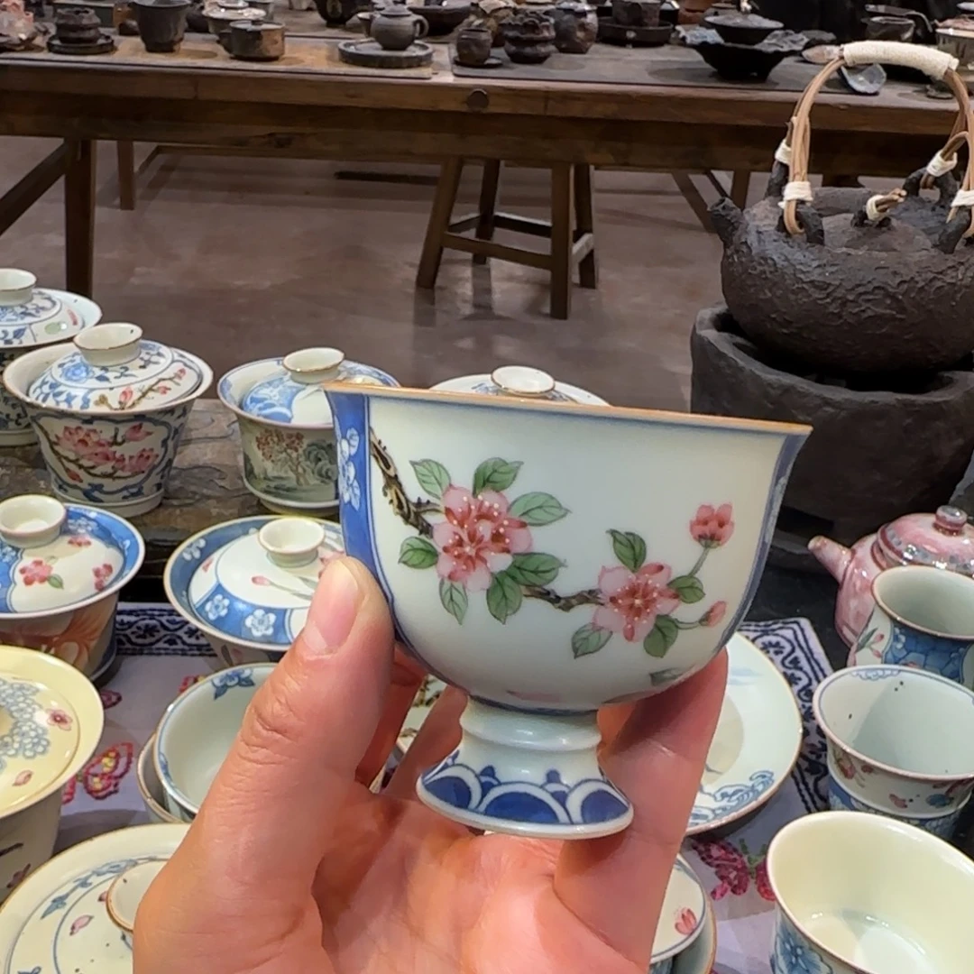 瓷片景德镇手作器皿同款发货