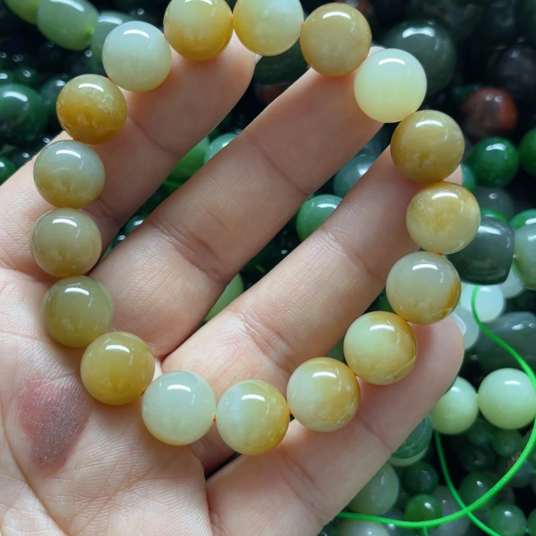 和田玉手链未镶嵌