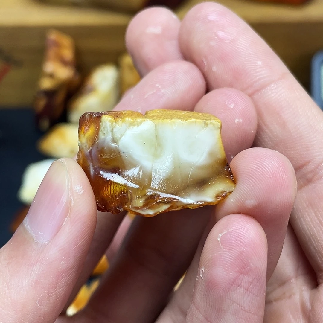 未镶嵌定制琥珀明****小定制