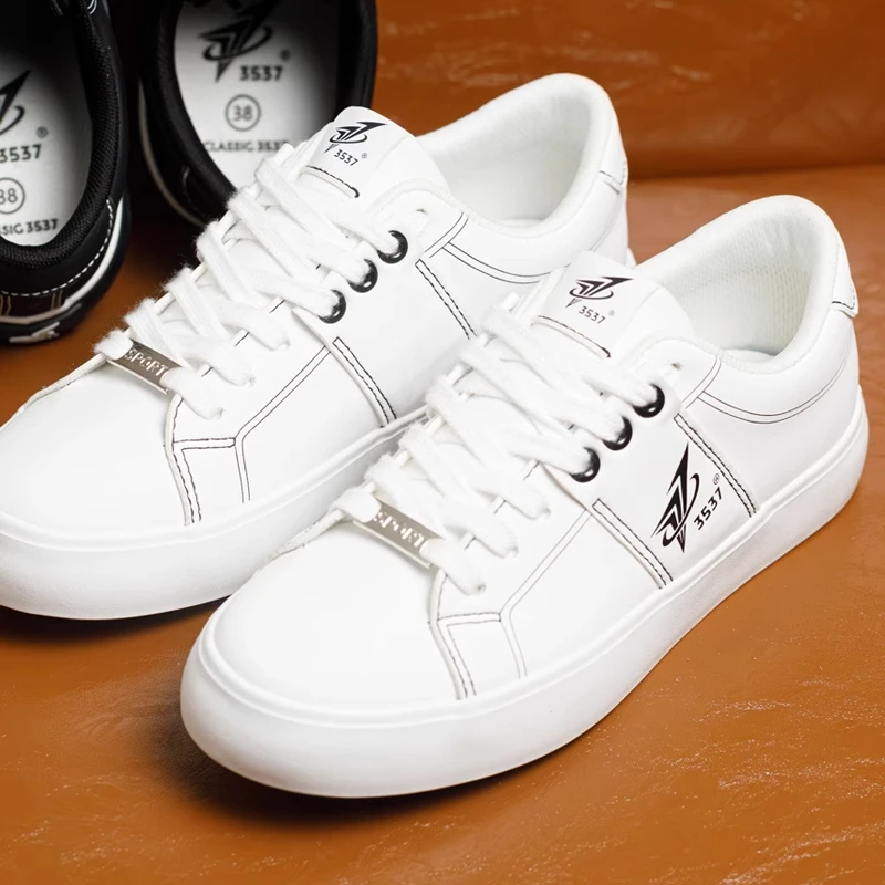 3537际华小白鞋男女同款春夏款百搭小白鞋休闲平底学生运动鞋