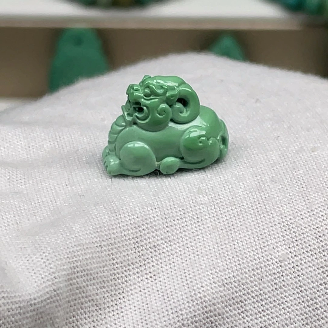 未镶嵌绿松石吊坠(不含链)