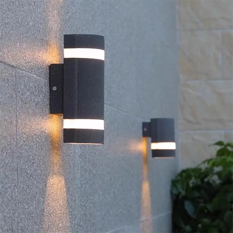 户外防水壁灯别墅庭院灯室外墙LED简约现代楼梯门前壁灯洗墙灯