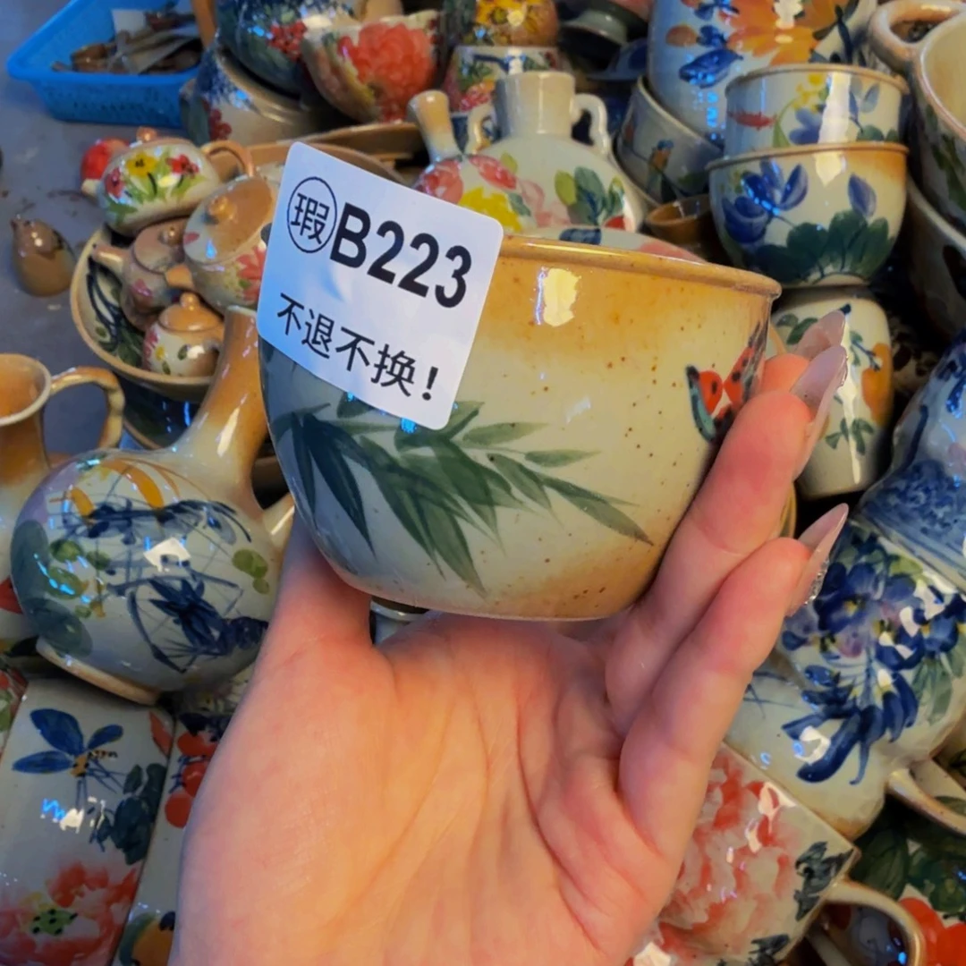 瓷片景德镇陶瓷手工手绘