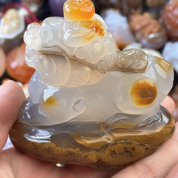 未镶嵌天然玛瑙/玉髓