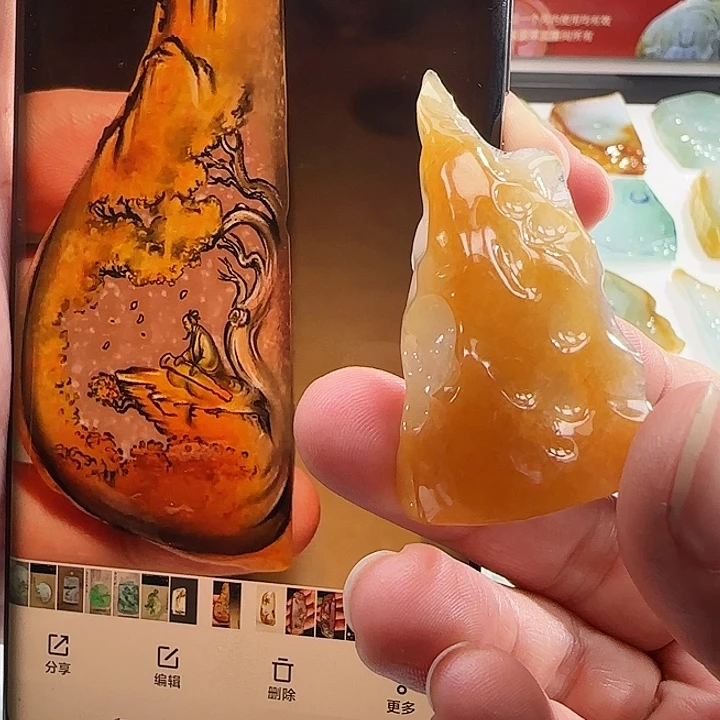 定制翡翠未镶嵌翡翠定制