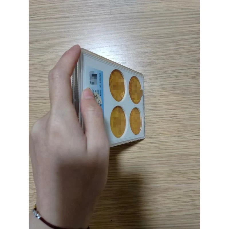 特色手工艺 四大光头黄圆盒   复古风手工艺完整109