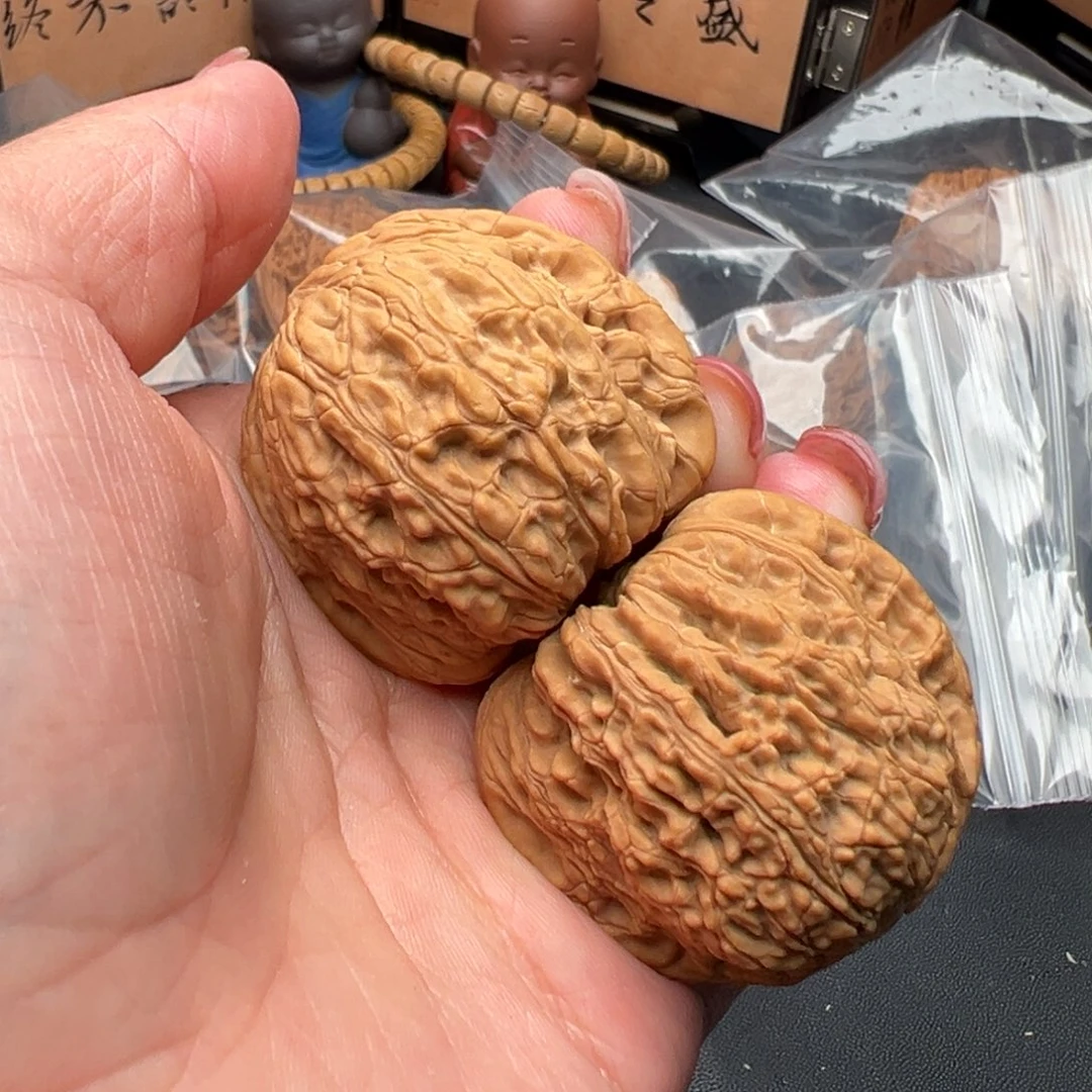 文玩核桃吊坠绣球41全