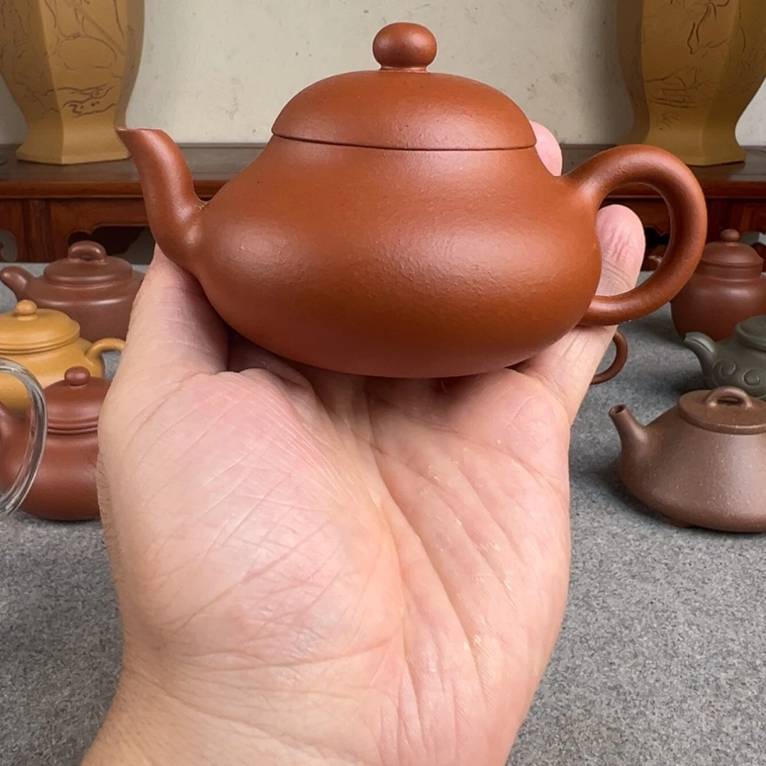 微微瑕矮梨 小红泥 半手工 120cc