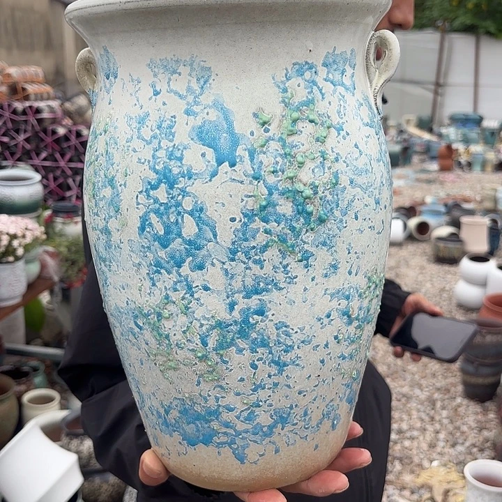 蓝白耳口径20高度32