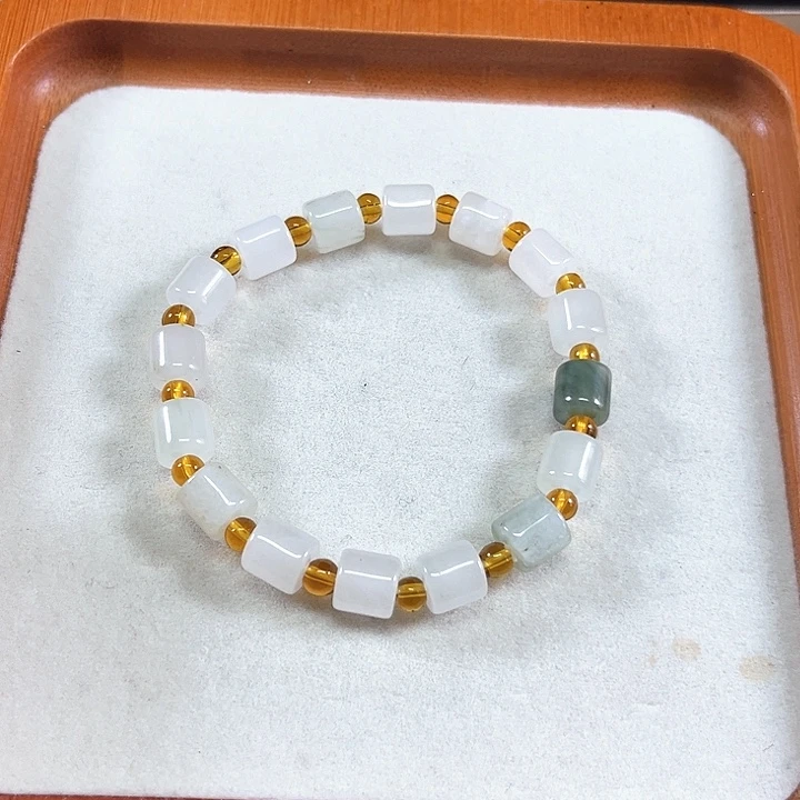 合金手链石英岩玉