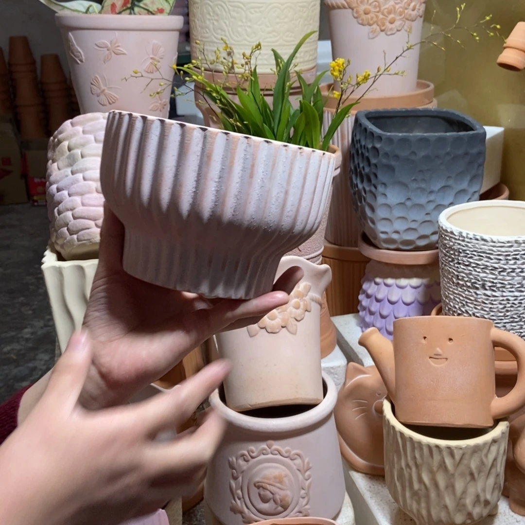 16×10雾化矮盆条纹款 1个