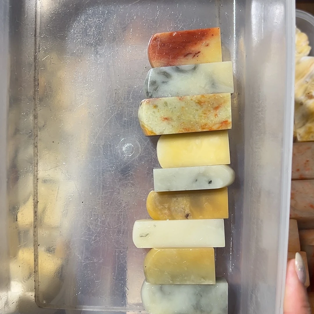 寿山石随机批发10个