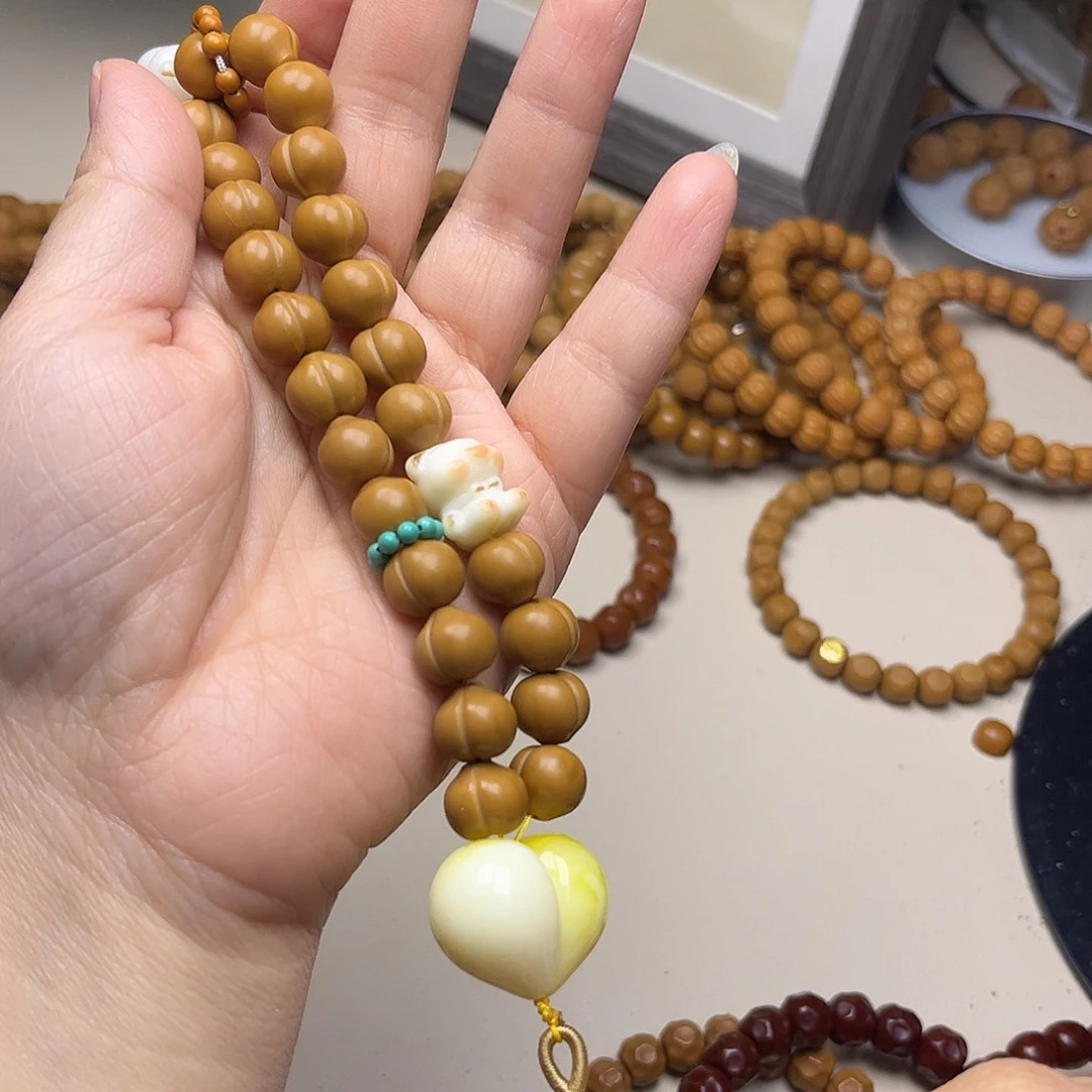 猴头核桃吊坠屁桃10➕