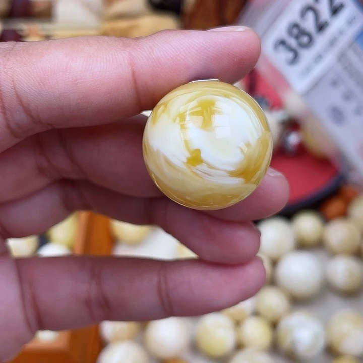 蜜蜡未镶嵌珠宝奇石粉23